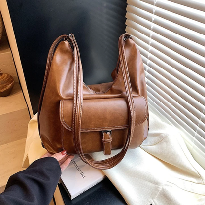 Claira™|レザーショルダーバッグ
